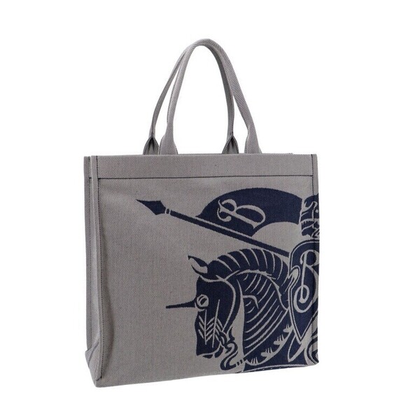 Burberry Structured Grey Tote Bag - NWT main image 1